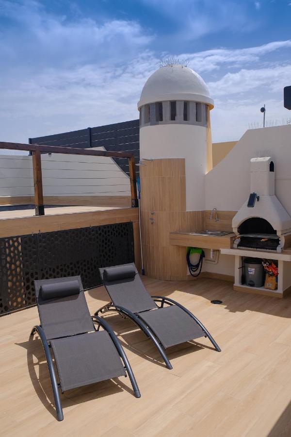 Ático con piscina privada a 150m de la playa Vera Exterior foto