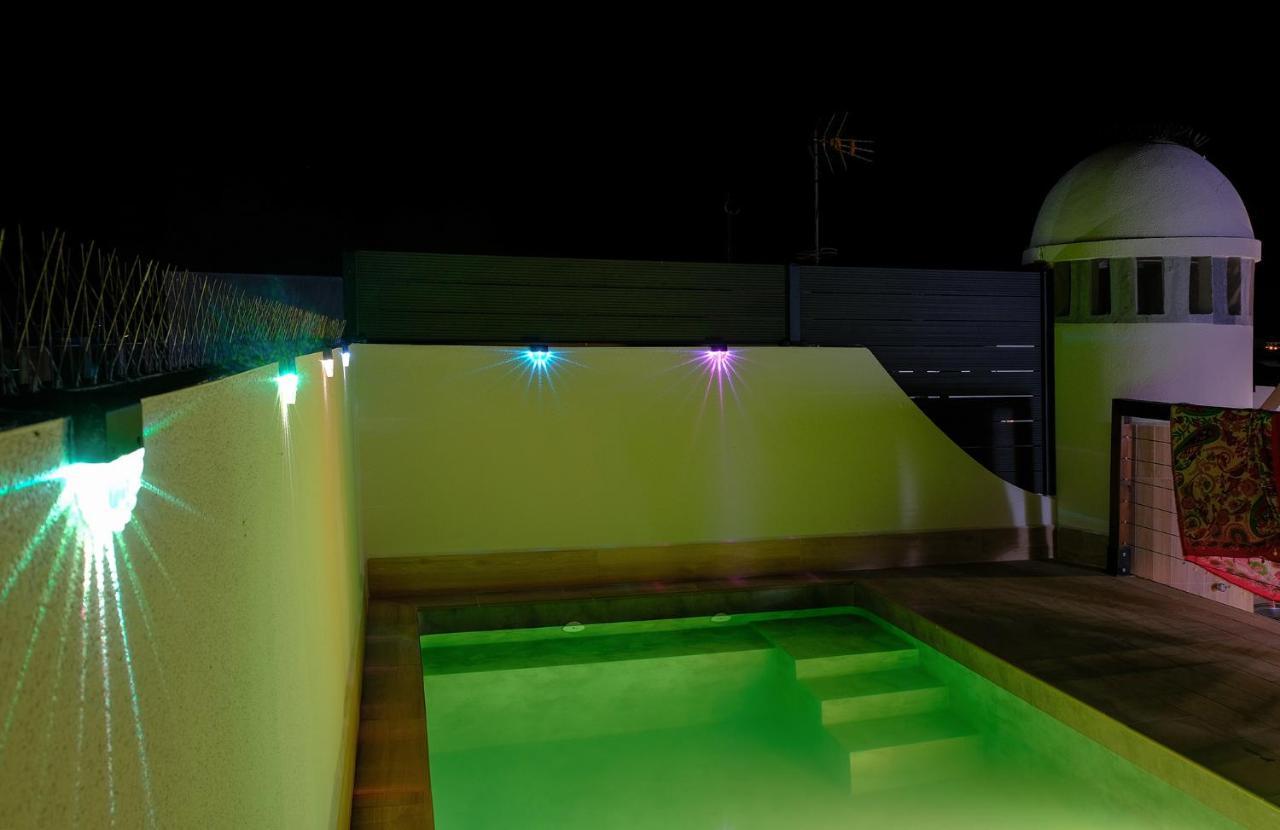 Ático con piscina privada a 150m de la playa Vera Exterior foto