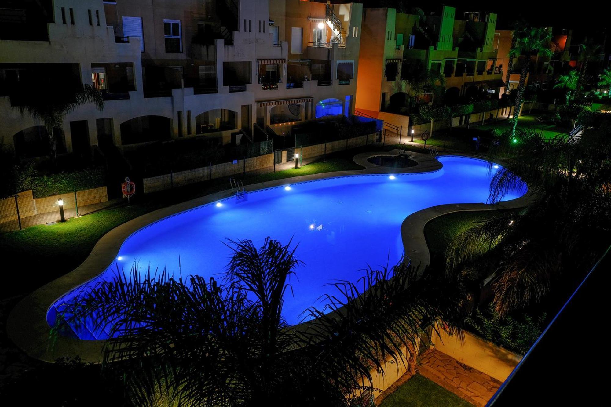 Ático con piscina privada a 150m de la playa Vera Exterior foto