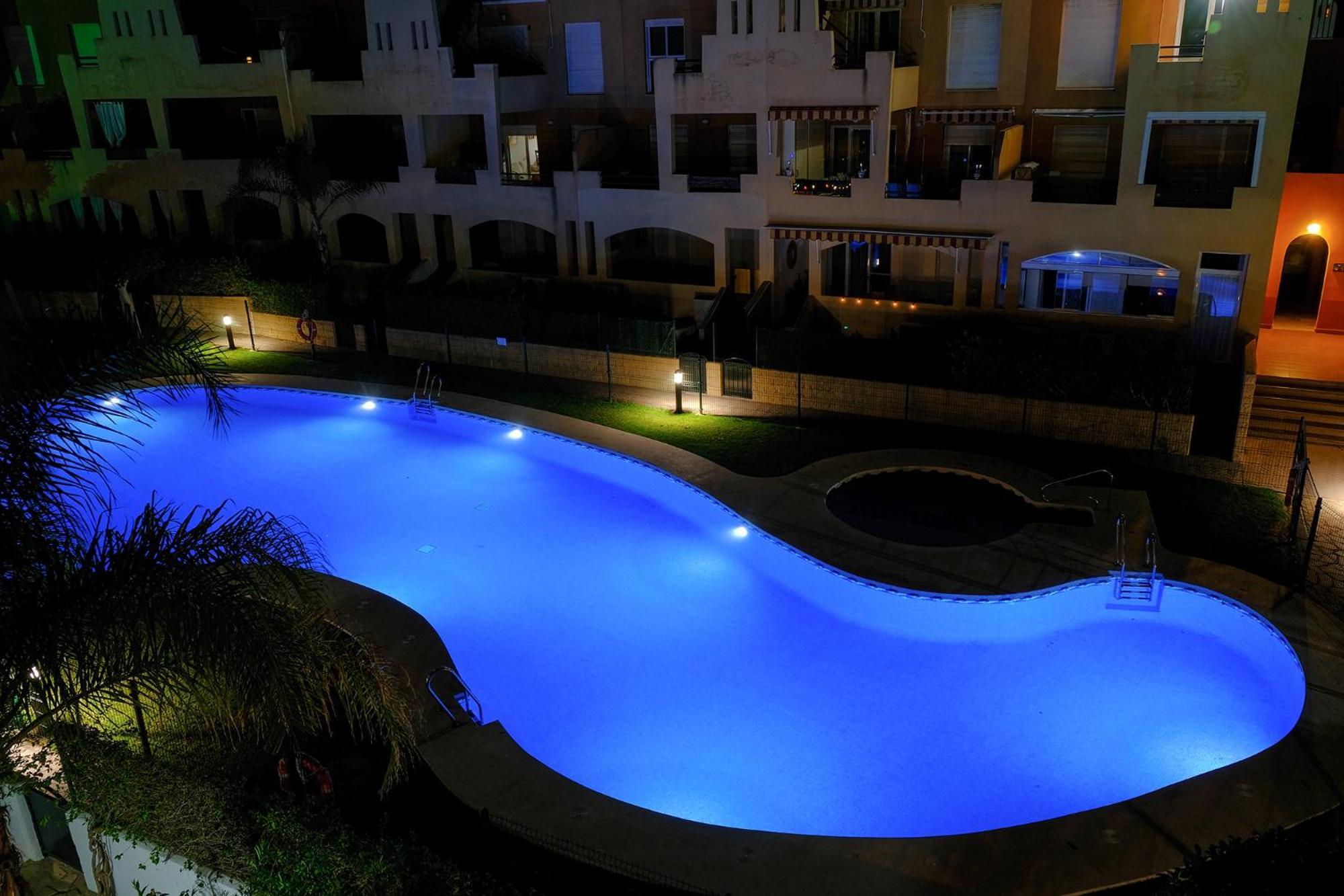 Ático con piscina privada a 150m de la playa Vera Exterior foto