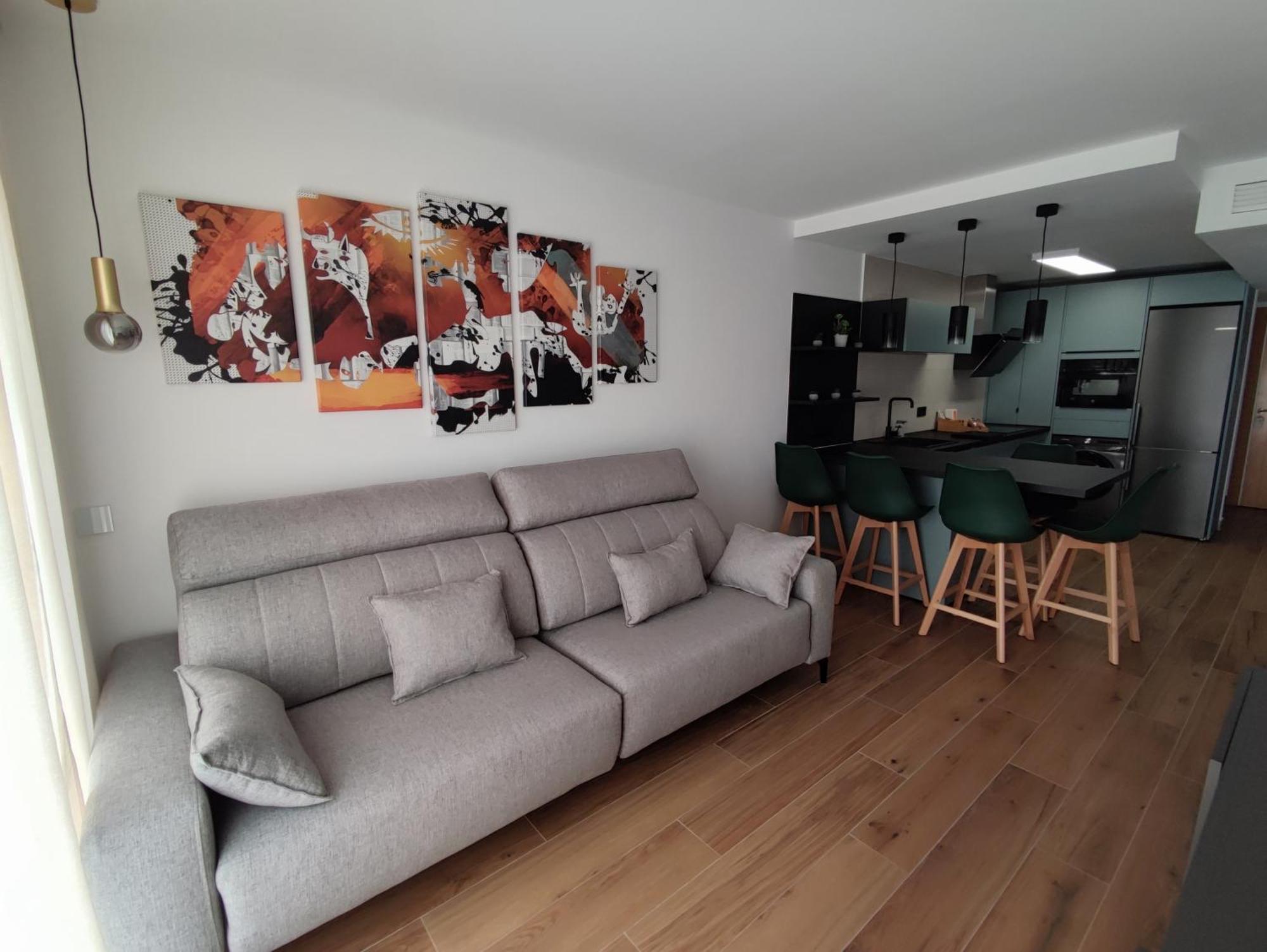 Ático con piscina privada a 150m de la playa Vera Exterior foto
